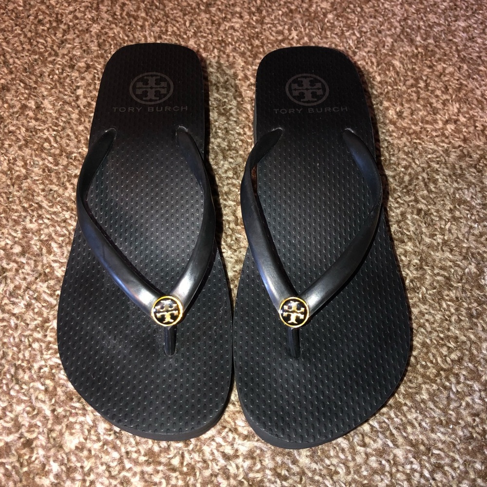 Tory Burch platform flip flops